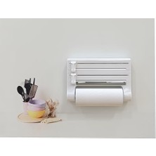 Mutfak Folyo/havlu Tutucusu-Beyaz M-E81-01