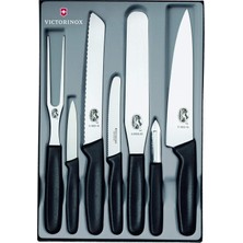 5.1103.7 7 Parça Siyah Sap Mutfak Bıçak Seti