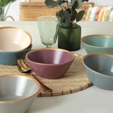 Mat Fileli Hitit Çorba Kasesi 14 cm 6 Adet 624/995