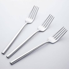 Dalyan Sade 1 Takım 6 Adet Tatlı Çatal Takımı