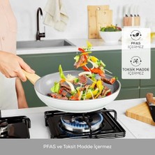 Swıss Crystal 30 cm Tava Creamy