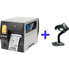 Zebra ZT411 203DPI Yazıcı + LS2208 1d Barkod Okuyucu