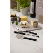 Rosti Emma Paslanmaz Çelik Peynir Tutucu ve Kesici 24 cm - Siyah