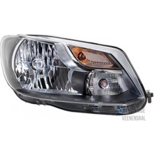 Tyc Volkswagen Caddy/touön Far Elektrikli Motorlu Tek Hüzme Sağ 2010- (Oem No:  2K5941006A)