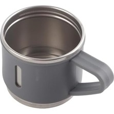 Vakumlu Kupa Paslanmaz Çelik Vakum Yalıtımlı Bardak 500ML, Taşınabilir Termal Şişe, Açık Gri Vakumlu Kupa Şişesi