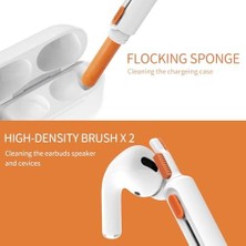 Çok Fonksiyonlu Temizlik Seti Fırça/ekran Silme Özelliği ve Telefon Standı Katlanabilir Notebook/laptop/klavye/ ile Uyumlu ve Telefon/tablet/pc/ ile Uyumlu Temizleme Kiti