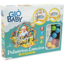 Toys Komik Aktivite Jimnastik Topu Sevimli Aslan 3 Ü 1 Arada Aktivite ve Oyun Halısı 506