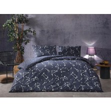 Düz Pamuk Nevresim Takımı, Lacivert, Tek Kişilik