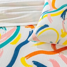 Zest Standart Pamuk Nevresim Takımı, Turuncu, Çift Kişilik