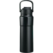 Çelik Içli Termos 750 ml Siyah SKM001