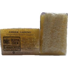 Derya Eren Doğal Kabak Lifli Amber Sabunu, 100-120GR (1)