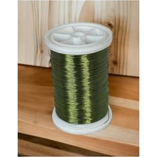 Filografi 0.30MM(100GR -150M) Haki Renkli Bakır Filografi Teli