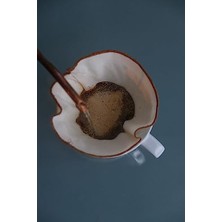 (3 Adet) "çift Katlı" V60.4 Yıkanabilir, Kumaş, Organik Kahve Filtresi, AĞARTILMAMIŞ%100 Ham Pamuk - Ekolojik Filtre (3ADET)