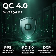 C312 30W Pd Gan3 Type-C To Type-C Kablolu Şarj Aleti Set