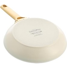 Padova Cream 2’li Tava Seti – 20 cm & 26 Cm, Thermolon™ Seramik Yapışmaz, Pfas’sız, Indüksiyon Uyumlu