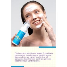 She Vec Magic Foam Party Yatıştırıcı Nemlendirici Etkili Yüz Temizleme Köpüğü (150 Ml)
