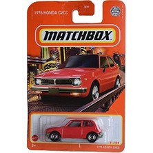 My Pet Elephant Matchbox 1976 Hon-Da Cvcc - Kırmızı - 21/100