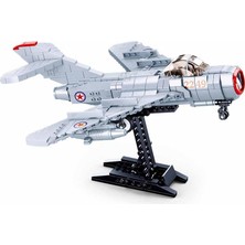 Model Bricks Mıg-15 Fighter Yapım Seti, 583 Parça