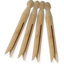 DRY-01389 Geleneksel Mandal Ahşap 100 Adet, Doğal, 10.16 x 17.78 x 22,86 cm