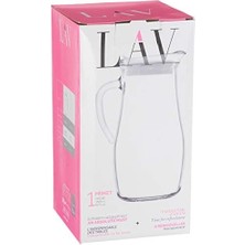 Tekli Sürahi, 1.8 L Hacim, Cam, Beyaz