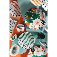 Porselen 12442 Zeugma 18 Parça 6 Kişilik Kahvaltı Takımı