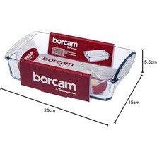 Borcam Midi Fırın Tepsisi