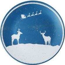 New Geyik Servis Tabağı 26 cm 21658