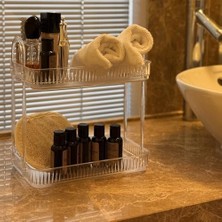Banyo Düzenleyici Organizer Banyo Rafı (Şeffaf)