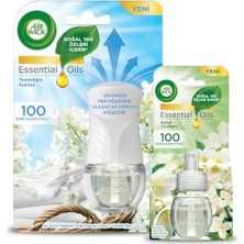 Air Wick Le Elektrikli Oda Kokusu Temizliğin Esintisi Kit (Cihaz + Yedek Şişe) + Çiçekleri Yedek Şişe