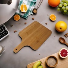 Bambu Kesme Tahtası Antibakteriel Yıkanabilir Doğrama Tahtası Dikdörtgen (40CM*25CM)