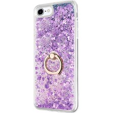Se 2020 Için Kılıf Glitter Holder Mor [ Se 2020 ile Uyumlu Kılıf - Mor]
