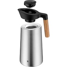 Kineo Çelik Ahşap Saplı Gümüş Termos 1lt