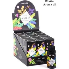 3’lü Esansiyel Uçucu Yağ 3X10ML Westin Kokulu Buhurdanlık Yağı Set, Difüzör, Banyo ve Oda Kokusu