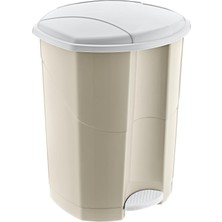 Pedallı Çöp Kovası 11 Lt Latte