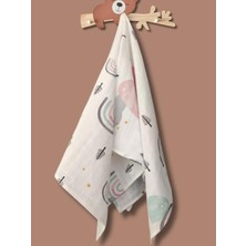 Çok Amaçlı Müslin Örtü & BATTANIYE,%100 Pamuk, 70X100 cm