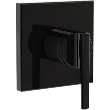 Suit A4283739 Duş Bataryası Sıva Üstü Grubu, Parlak Siyah