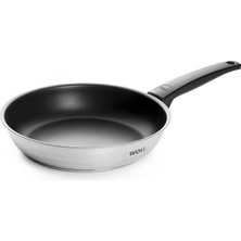 Concept Kızartma Tavası Indüktif, Çap 24 Cm, 5 cm Yüksekliğinde, Tüm Ocak Türleri Için Uygundur, Paslanmaz Çelik, 200