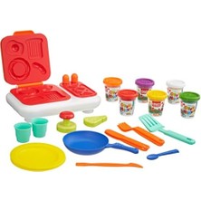 Crafy Oyun Hamur Set Pazar Kahvaltısı 6X50GR 24 Parça Büyük