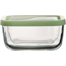 Snow Box Saklama Kabı 420 cc Ikili Plastik Turkuaz Kapaklı