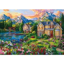 22522 By The Lake 2000 Parça Puzzle -Ks Puzzle