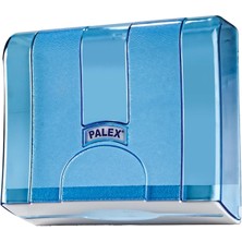 Z Katlı Kağıt Havlu Dispenseri Şeffaf Mavi 3570-1