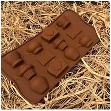 Siliko World Çay Saati Çikolata Kalıbı Silikon