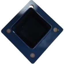 Montaj Ayağı 8X8CM Ahşap Bahçe Ev Kamelya Pergola Demir Bağlantı Çardak Bungalov Kolon Payanda Tente Branda Çadır Tütücu Çit Teras