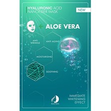 Nafima - Hyalüronik Asit + Aloe Vera Nanofiber Kozmetik Yüz Maskesi