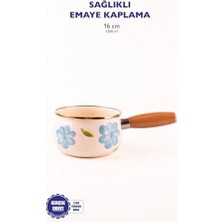 Bloom Ahşap Saplı Sos Tavası 16CM 1,3 Litre (Indüksiyon Dahil Tüm Ocaklara Uygun)