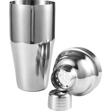 550 cc Çelik Kokteyl Shaker Karıştırıcı Profesyonel Kalite