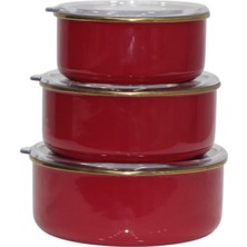 Pr Red Üçlü Saklama Seti