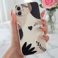 Fibaks Apple iPhone 11 Kılıf Desenli Tasarımlı Figürlü Kamera Korumalı Silikon Renkli Kapak