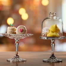 Patısserıe Ayaklı & Kapaklı Servis Tabağ