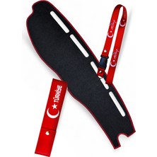 Tusba Market Toyota Corolla Efsane Kasa (1992-1998) Torpido Koruyucu Örtü - Torpido Kaplama Halısı & Oto Ayna Askısı & Tampon Çeki İpi